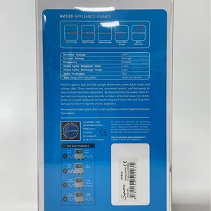 Protecteur de surtension/sous-tension haute puissance AVS-30A 220V 30AMPS, alimentation directe d'usine, matériau en cuivre et PC, tension nominale 230V AC - Product Image 3