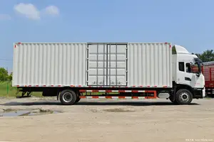 Dongfeng KR 4x2 Cargo Van Truck Diesel Fuel 8 Ton Loading Capacity 9.8m Length Container Euro 4 Fast Gearbox Left