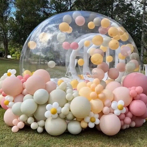 Maison à bulles gonflable, intérieur et extérieur, château pour les fêtes d'enfants, tente dôme gonflable pour ballons, tente transparente - Product Image 3
