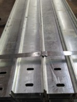 Poste de haz de H galvanizado para muros de retención, columnas universales estándar australianas