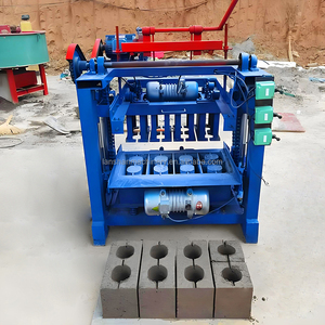 Điện thoại di động máy làm gạch rỗng bê tông xi măng Interlock gạch làm máy móc trứng đẻ khối bê tông máy - Product Image 1