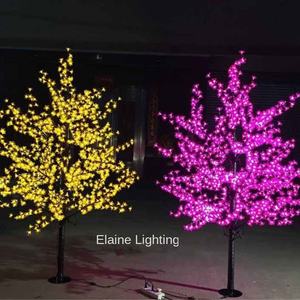 Árbol de Navidad con Luces LED, Marco Desmontable de PVC, Planta Artificial, IP65, para Exteriores, Parques, Calles, Paisajismo - Product Image 3