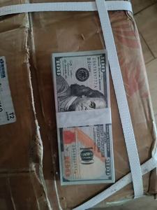 200 billetes de juguete de la mejor calidad, billetes estadounidenses de 20, 50 y <span class=keywords><strong>100</strong></span> dólares, decoración para fiestas, video, 78*33mm, tamaño 50%, duraderos para fiestas - Product Image 3