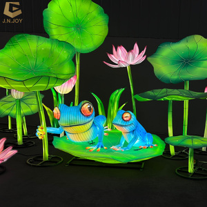 Lanterna Decorativa SGL188 per Festival della Seta Cinese, Tema Animali della Foresta, Illuminazione Tradizionale per Festività - Product Image 4