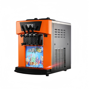 Machine à <span class=keywords><strong>glace</strong></span> molle 250 W à faible consommation, effet tourbillon arc-en-ciel, pour voitures et camions de restauration, en promotion - Product Image 4