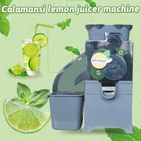 Nouvelle Machine Commerciale à Jus de Citron Saier, Extracteur Automatique de Jus de Citron Vert, Anti-Goutte, Éjection de la Pulpe, Haute Efficacité, 20 Citrons/Min