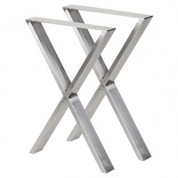 Base de bureau personnalisée en forme de V, pieds de Table en acier, Design moderne