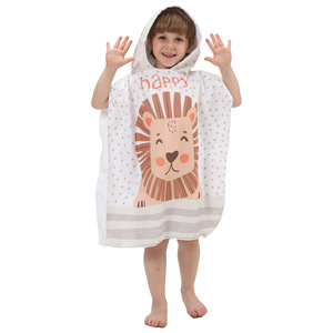 <span class=keywords><strong>Poncho</strong></span> Asciugamano per Bambini con Cappuccio, Morbido, Senza Sabbia, ad Asciugatura Rapida, in Microfibra, per Piscina, Spiaggia ed Estate - Product Image 1