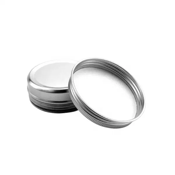 2023 empty metal jar 5g 15g 30g aluminum tin matte black aluminum lid supplier