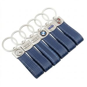 Llavero de Cuero PU Personalizado, Llavero Duradero, Regalo para Día de Promoción, Feria Comercial, Día del Padre - Product Image 1
