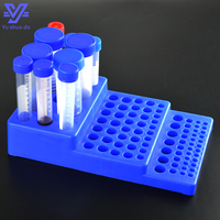 Tube à centrifuger médical jetable en PP de qualité médicale 10ML 15ML 50ML avec fond conique et bouchon à vis pour usage en laboratoire