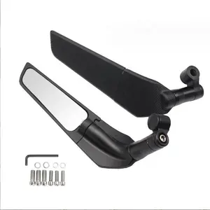 Clear and No Missed High Definition Motorcycle Wing Mirror, Full Control Provide You with a Perfect Riding Experience