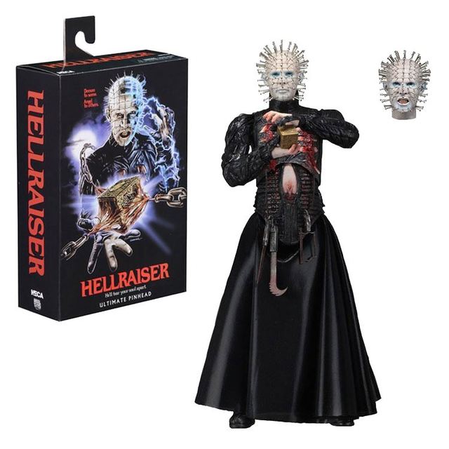 NECA Hellraiser Movie PVC Toy Articulated Joints Moveable Collectible Action Figure 5cm Vinyl Doll Collection 14+ Gift Boxed