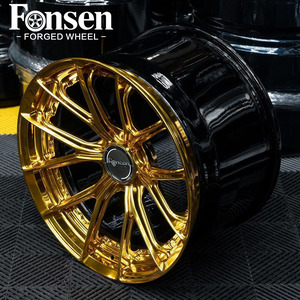 Jantes en alliage d'or forgées sur mesure pour voitures 5x130 5x114.3 5x112 18-24 pouces pour <span class=keywords><strong>Porsche</strong></span> 718 Ferrari F8 <span class=keywords><strong>SF90</strong></span> <span class=keywords><strong>Porsche</strong></span> 911 - Product Image 1
