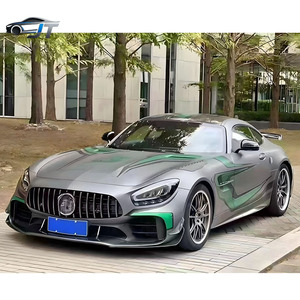 Kit Carrozzeria in Fibra di Carbonio Stile <span class=keywords><strong>GTR</strong></span> Pro per <span class=keywords><strong>Mercedes</strong></span> AMG GT GTS <span class=keywords><strong>GTR</strong></span>: Nuovo Paraurti Anteriore e Posteriore, Minigonne Laterali, Copertura Specchietti, Griglia - Product Image 2