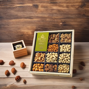 Custom <strong>Empty</strong> <strong>Dry</strong> <strong>Fruit</strong> Nuts Gift Packaging <strong>Boxes</strong> Fancy Cardboard Drawer Design Recycled Paper Material Embossing Printing - Product Image 4