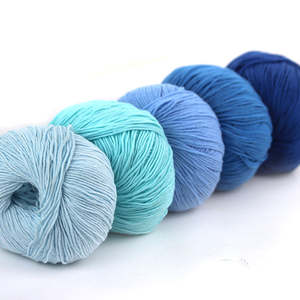 Gratis monsters diverse kleuren zacht worsted handbreigaren babygaren 5ply 50g melk katoenen garen voor haakgaren - Product Image 2