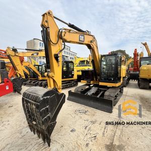 Excavadora Hidráulica Pequeña Americana Usada CAT307.5 de 7.5 Toneladas, Ecológica, con Pocas Horas de Uso, Motor Incluido, en Venta - Product Image 3