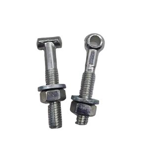 Accessoires pour échafaudages de construction : Raccord pivotant 48,6 mm, boulons en <span class=keywords><strong>T</strong></span> à œil fixe, fixation d'échafaudage en acier Q235 - Product Image 3