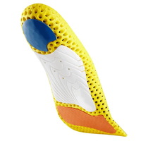 Semelles intérieures pour chaussures de course, inserts de soutien de la voûte plantaire pour aider à réduire la fatigue, prévenir les blessures et les performances pour hommes et femmes-Haute voûte plantaire
