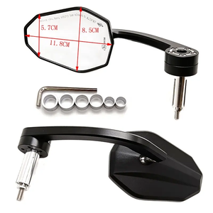 Rétroviseurs universels <span class=keywords><strong>de</strong></span> luxe pour moto, usinés CNC, accessoires <span class=keywords><strong>Cafe</strong></span> <span class=keywords><strong>Racer</strong></span>, rétroviseurs <span class=keywords><strong>de</strong></span> <span class=keywords><strong>guidon</strong></span> pliables pour moto - Product Image 4
