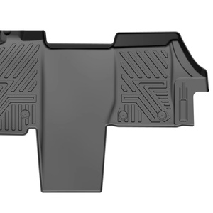 Accessoires intérieurs de voiture, tapis de sol de voiture en cuir TPE 5D de luxe, imperméables, pour toutes les saisons, pour Dodge Ram Van 1999-2018 - Product Image 1