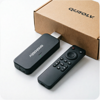Sumavision 2026 Reproductor Multimedia de Streaming con Android 9 Personalizado, Quad Core, TV Stick 4K HDR/H265, 4G+32G, Control por Voz BT y WiFi