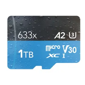 Tarjeta de memoria SD de actualización de 32GB 1TB para GPS, MP3, tableta, tarjeta de memoria de alta tecnología 1Tb con logotipo 1TB 2TB U3