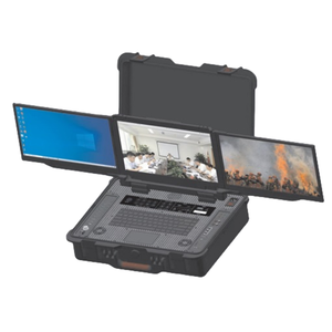 Cao kết nối di động hội nghị truyền hình thiết bị đầu cuối hộp lệnh hệ thống <span class=keywords><strong>intercom</strong></span> sợi carbon nhà ở 1080P HD Camera Wi-Fi 5 - Product Image 2