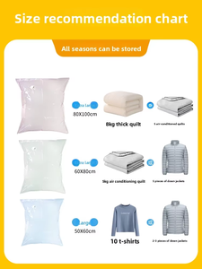 <span class=keywords><strong>Sacchetti</strong></span> <span class=keywords><strong>Sottovuoto</strong></span> Trasparenti Ermetici <span class=keywords><strong>per</strong></span> Conservazione, Ideali <span class=keywords><strong>per</strong></span> Casa e Viaggio, <span class=keywords><strong>per</strong></span> Coperte, <span class=keywords><strong>Cappotti</strong></span> e Vestiti - Product Image 3