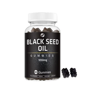 Venta al por mayor de aceite de semillas negras, gomitas, suplemento dietético saludable para adultos, apoya el metabolismo, el apoyo inmunológico, la salud digestiva - Product Image 1