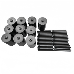 Hệ thống nồi nấu kim loại than chì Tùy chỉnh cao cấp và trục carbon với tiêu chuẩn độ tinh khiết cực cao cho sản xuất công nghiệp - Product Image 3