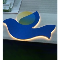 Panneau de signalisation led acrylique panneau de signalisation led ouvert panneau de signalisation lumineux 3d panneau de lettres fabricant de boîte à lumière