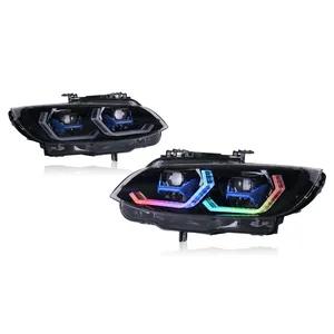 Feux de voiture pour BMW E92 E93 M3 Phare 2006-2013 Mise à niveau modifiée en nouveau DRL Clignotant dynamique LED Phare Accessoires automobiles - Product Image 6