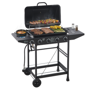 USA Warehouse 2026 Summer Hot Sale MQ SKJ Steel <b>BBQ</b> Grill Piezo Ignition High Pressure Safety Temperature-controlled Baking Oil - Product Image 1