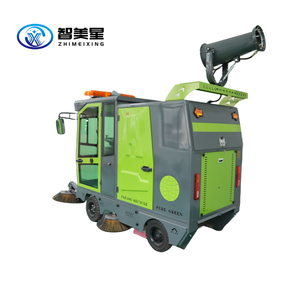 ZMX-S2500A <span class=keywords><strong>Aspirateur</strong></span> électrique vert Machine de nettoyage des sols pour l'extérieur Industrie Balayeuse de sols avec balais pour le nettoyage des voitures <span class=keywords><strong>et</strong></span> des camions - Product Image 3