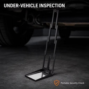 WD-MP Mini <b>Pocket</b> Foldable Inspection <b>Mirror</b> with LED Flashlight for Aviation Security Government Use - Product Image 2