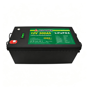 แบตเตอรี่ลิเธียม LiFePO4 12V 300Ah พร้อมจอ LCD แสดงผล  ใช้งานได้มากกว่า 2000 รอบการชาร์จ สำหรับเก็บพลังงานแสงอาทิตย์ - Product Image 1