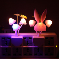 Lampu Malam LED Bentuk Hati Plastik Dekoratif Pohon Bunga Lampu Tembaga Peri Lampu Malam Kecil Dalam Ruangan Lampu Malam LED Daun Teratai Jamur PU