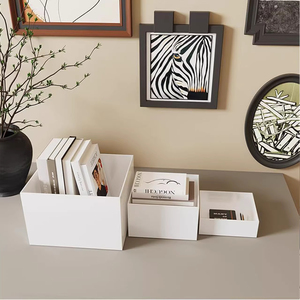 Xách tay hiện đại <span class=keywords><strong>Acrylic</strong></span> tự chọn Bảng risers Trắng Wedding party Cube hiển thị cho thực phẩm uống Set của món tráng miệng hộp hiển thị - Product Image 6