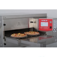 Four à convoyeur électrique commercial de 15, 18 et 32 pouces pour pizza, à haute efficacité et à économie d'énergie
