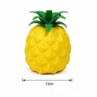 Agent recherché, sans pression d'inventaire : Squishies Aubergine et Fraise de 40 cm en TPR, jouets souples à presser, jouet anti-stress