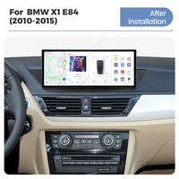 DUDUAUTO DUDU7 Layar Sentuh 12.3 inci Carplay Android Auto Car Player AKM7399 DSP untuk BMW X1 E84 2010-2015 CIC