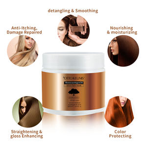 <span class=keywords><strong>Masque</strong></span> capillaire nourrissant à l'huile d'argan biologique à la kératine OTTO KEUNIS 500 ml pour <span class=keywords><strong>cheveux</strong></span> secs et crépus - Product Image 2