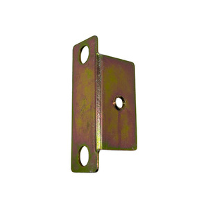 Conector de esquina en forma de L de acero galvanizado para muebles de gabinete, accesorio de soporte de ángulo de 90 grados - Product Image 3