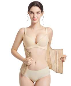 Wholesale Breathable <b>Waist</b> Trainer Tummy Control and Slimming <b>Corset</b> Sexy <b>Cinchers</b> with Compression Shaping - Product Image 2