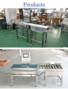 CQ-XP 500, Máquina de control de peso para línea de producción de alimentos en línea con sistema de rechazo por empuje en China - Product Image 2