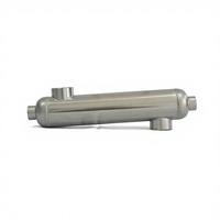 Échangeur de chaleur tubulaire pour piscine en acier inoxydable haute efficacité RIYI avec pompe et moteur pour échange d'eau chaude/froide