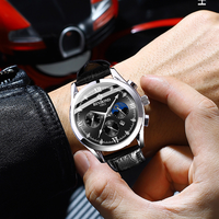 Montre-bracelet de luxe Binbond B3591 3591 pour homme, nouvelle montre sport à quartz tendance, étanche, aiguilles lumineuses, calendrier, Reloj