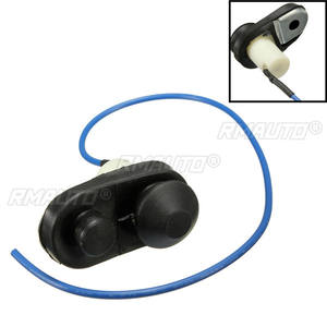 New Universal Car Vehicle Interior <b>Door</b> Courtesy <b>Light</b> Lamp <b>Switch</b> Button Wholesale Black - Product Image 2